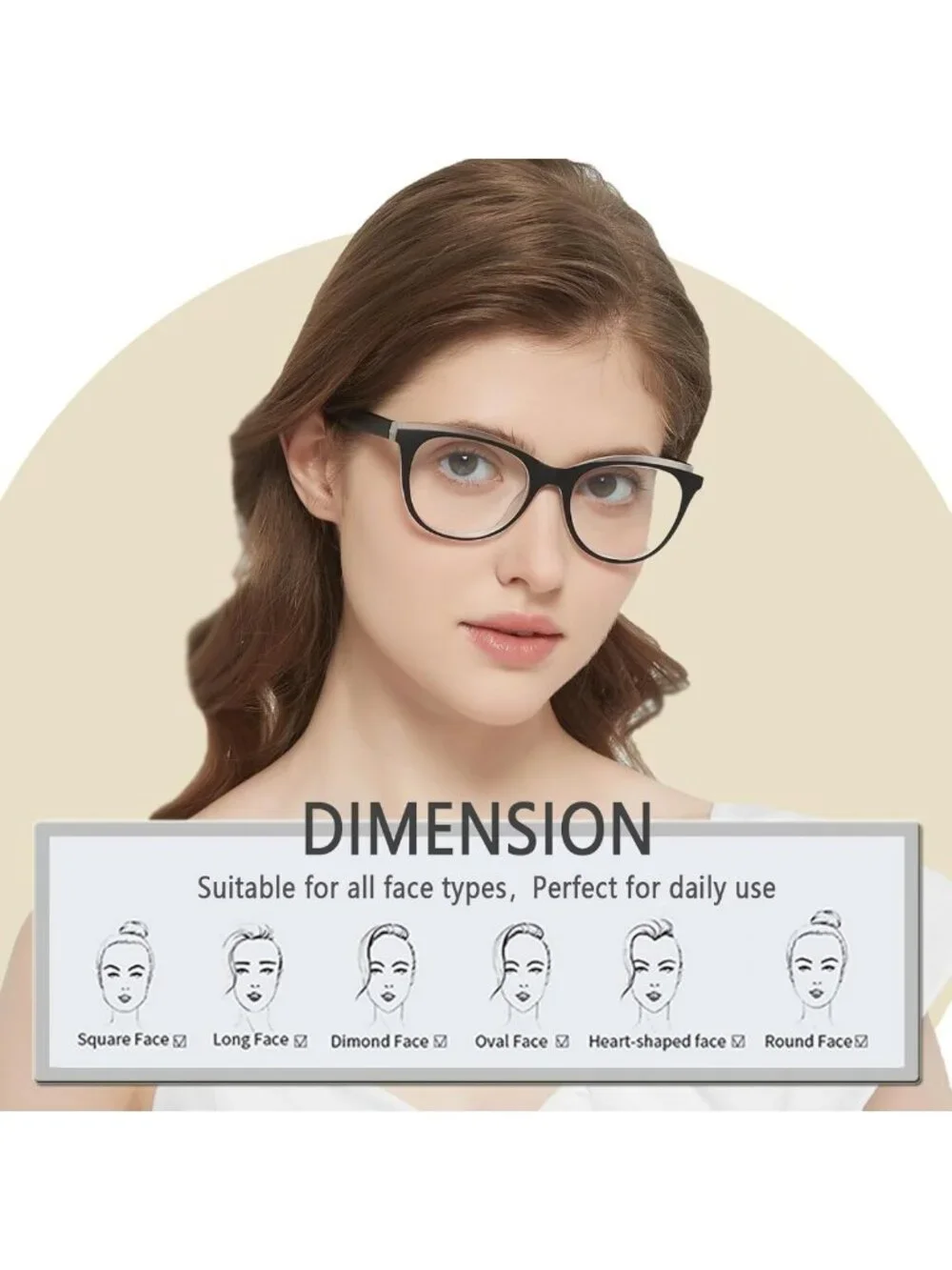 3 Pack Stylish Cat Eye Reading Glasses for Women with Spring Hinges